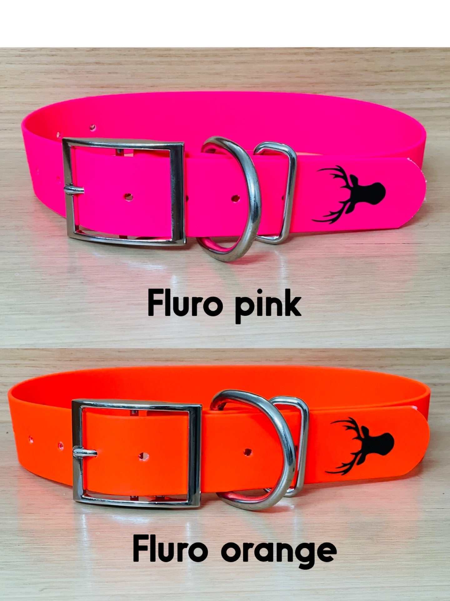 38mm wide biothane dog collar