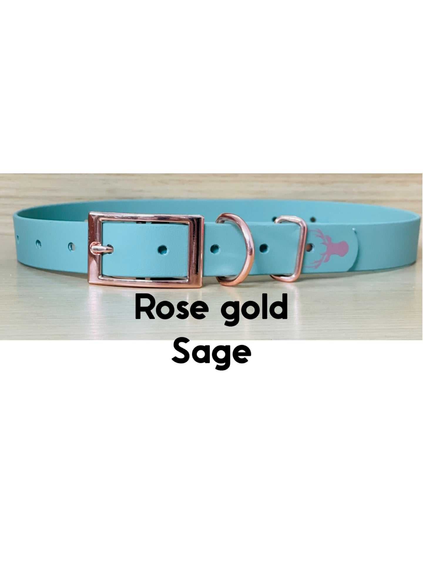 25mm wide biothane dog collar